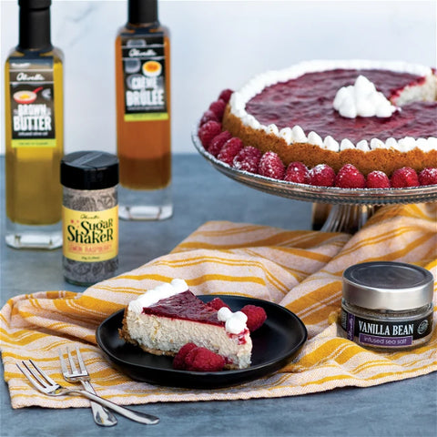 Lemon Raspberry Cheesecake