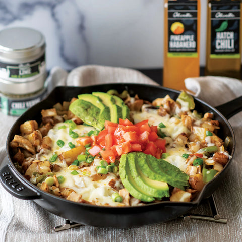 Green Chile Breakfast Hash