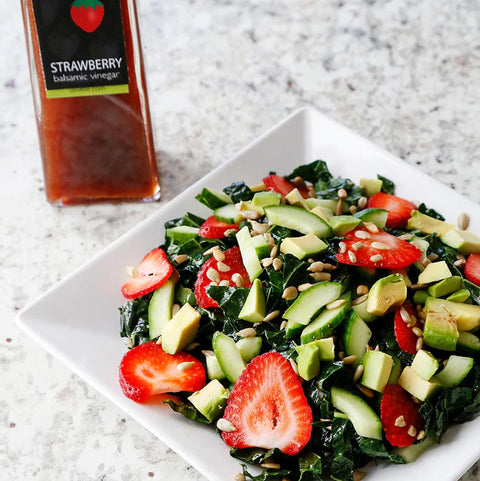 Strawberry Kale Salad