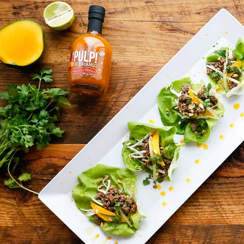 Thai Mango Lettuce Wraps