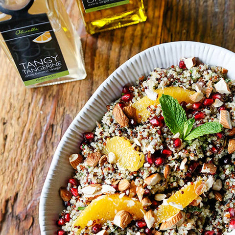 Pomegranate Citrus Quinoa Salad