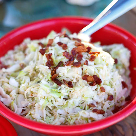 Apple Coleslaw With A Creamy Citrus Dressing