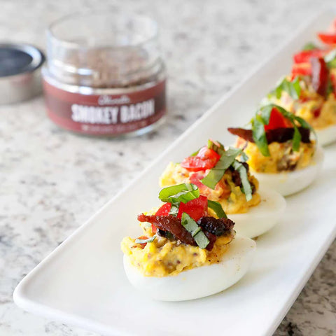 BLT Deviled Eggs