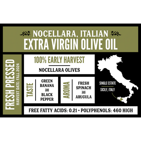 NOCELLARA ITALIAN EXTRA VIRGIN OLIVE OIL