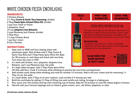 FIESTA SPICE INFUSED OLIVE OIL