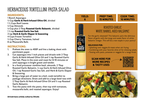 ROASTED GARLIC WHITE BARREL AGED BALSAMIC