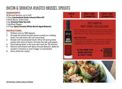 SPICY SRIRACHA WHITE BARREL AGED BALSAMIC