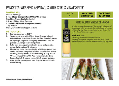 WHITE BALSAMIC VINEGAR OF MODENA